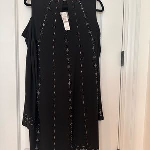 Cold shoulder evening/cocktail dress